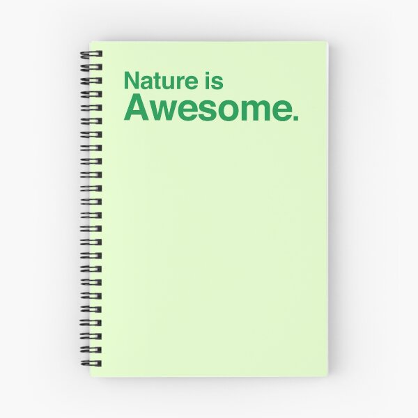 Item preview, nature is awesome designed and sold by jazzydevil.