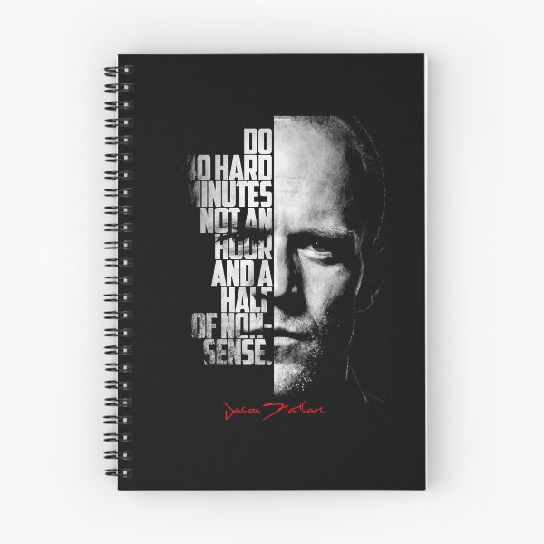 Item preview, Gift For Men Black And White Jason Statham Quote Awesome For Movie Fan designed and sold by Becker1987.