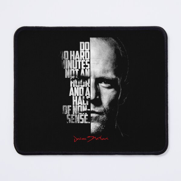 Item preview, Gift For Men Black And White Jason Statham Quote Awesome For Movie Fan designed and sold by Becker1987.