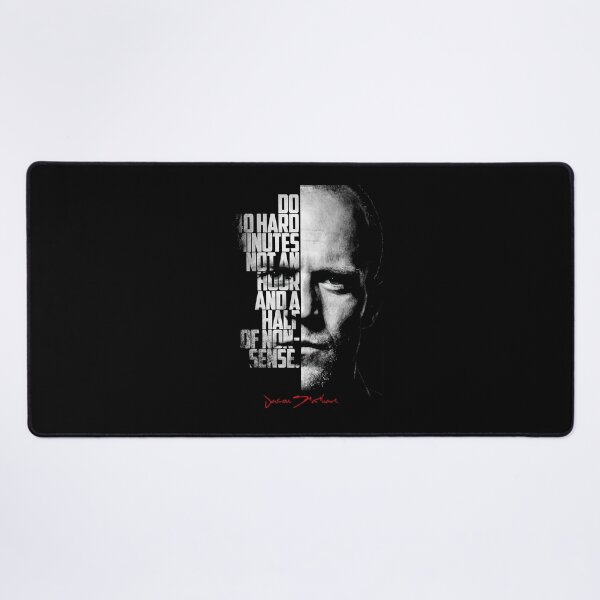 Item preview, Gift For Men Black And White Jason Statham Quote Awesome For Movie Fan designed and sold by Becker1987.