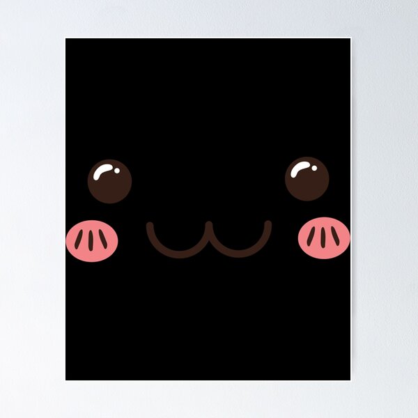 Item preview, Kawaii Face, cute face, happy face anime style  Classic . designed and sold by hronekefbren.