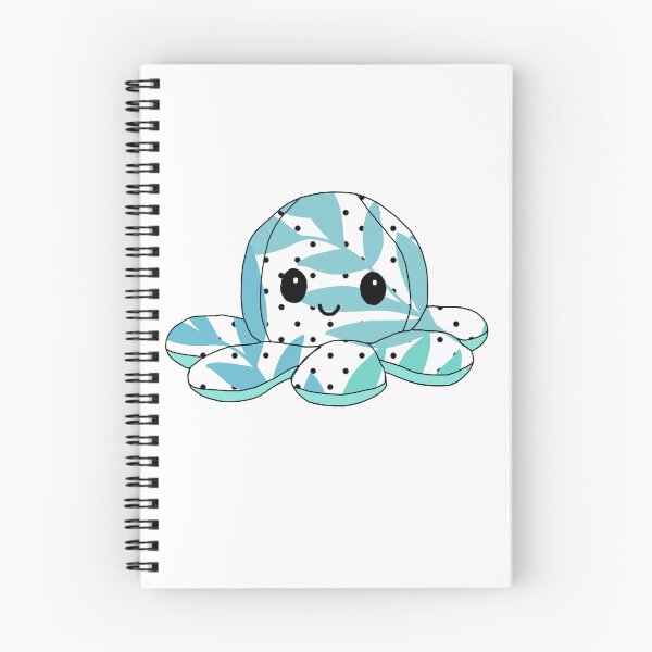 Item preview, happy little octopus (tropical leaf edition) designed and sold by ShipsinParadise.