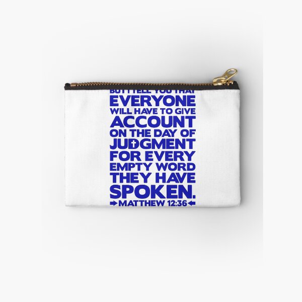 Item preview, Matthew 12:36 Day Of Judgment designed and sold by plushism.