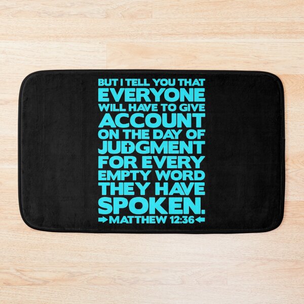 Item preview, Matthew 12:36 Day Of Judgment designed and sold by plushism.