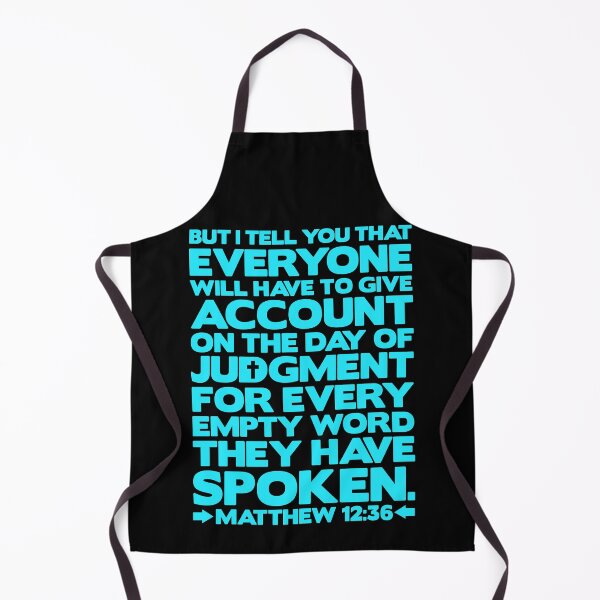 Item preview, Matthew 12:36 Day Of Judgment designed and sold by plushism.