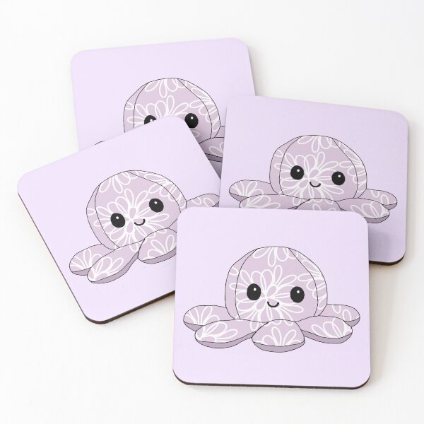 Item preview, happy little octopus (floral edition) designed and sold by ShipsinParadise.