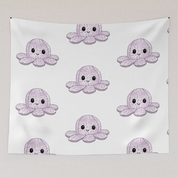 Item preview, happy little octopus (floral edition) designed and sold by ShipsinParadise.