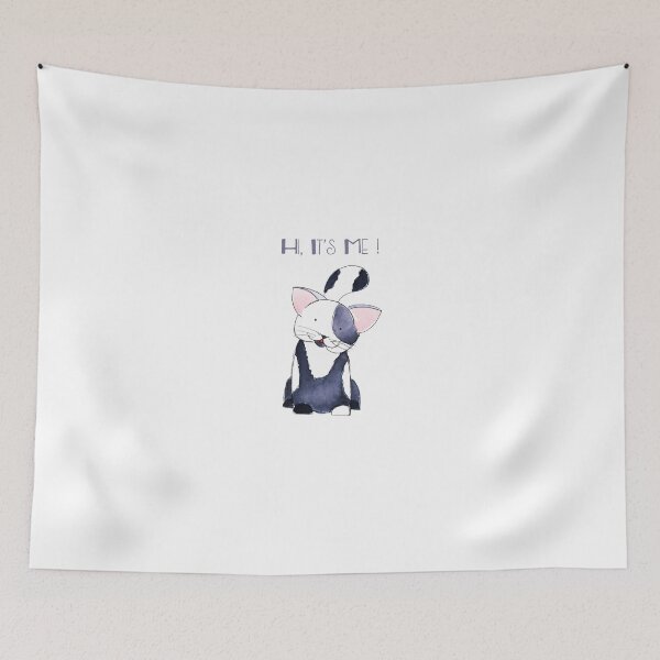 Item preview, Hi, It's Me! - Black and White Kitten designed and sold by SterreStudio.
