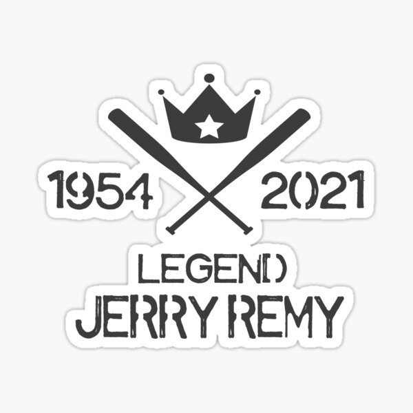 Jerry remy 1  Sticker for Sale by exnyzcysml11