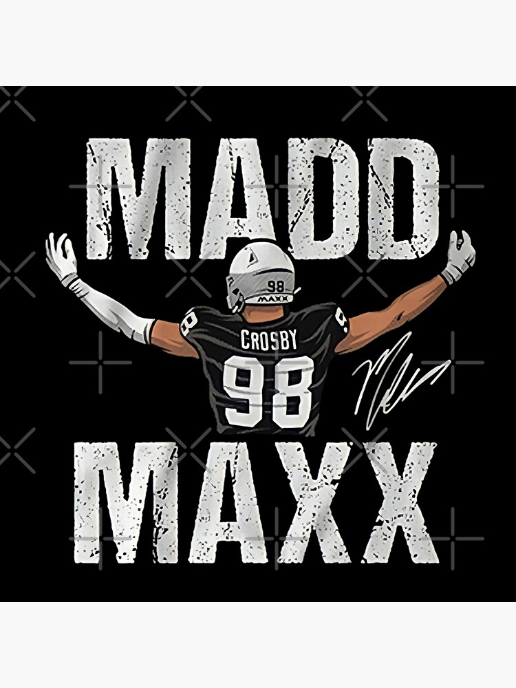 Maxx Crosby Sticker for Sale by Jeff Brandon