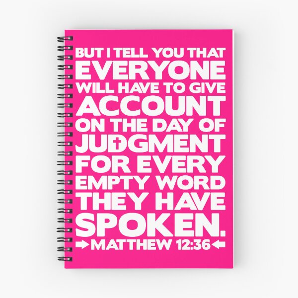 Item preview, Matthew 12:36 Day Of Judgment designed and sold by plushism.