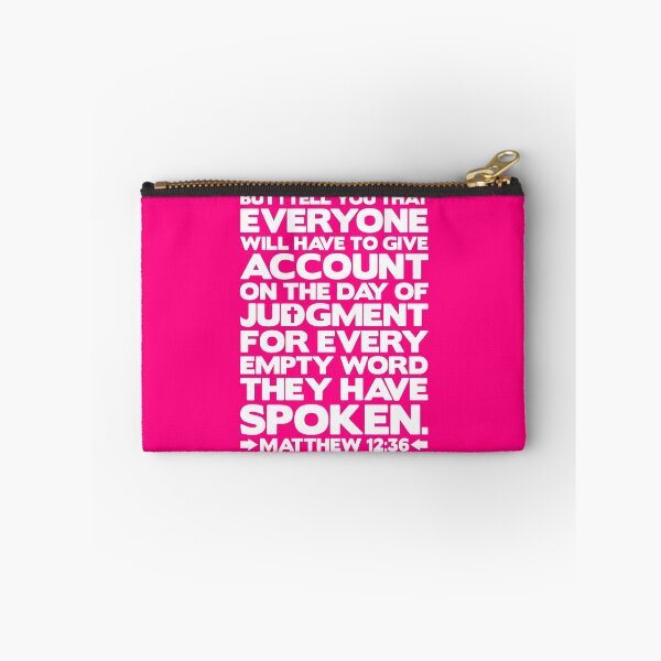 Item preview, Matthew 12:36 Day Of Judgment designed and sold by plushism.