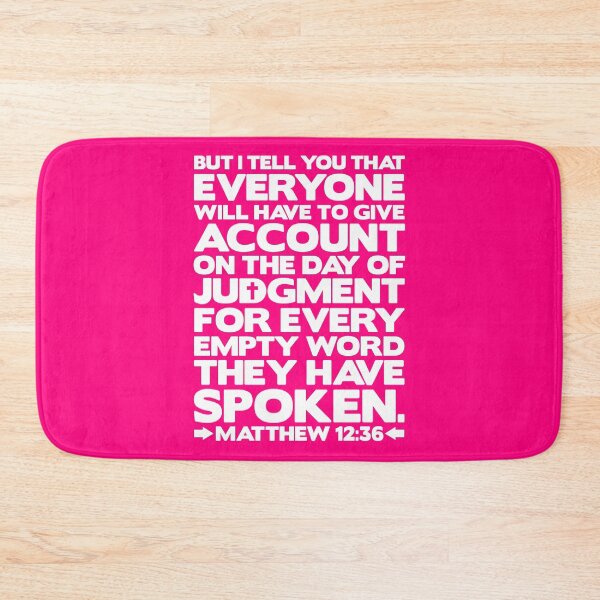 Item preview, Matthew 12:36 Day Of Judgment designed and sold by plushism.