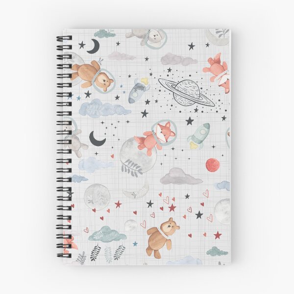 Item preview, Space Animals - Textured Light Grey designed and sold by MoshitoDesigns.