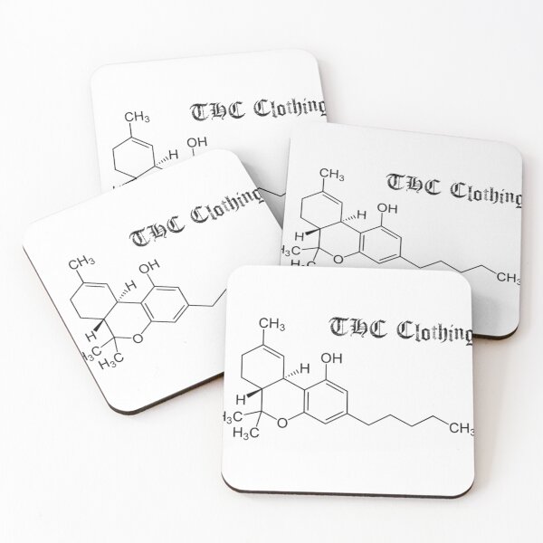 Item preview, THC Clothing - THC Molecule Essential . designed and sold by mintonleanse.