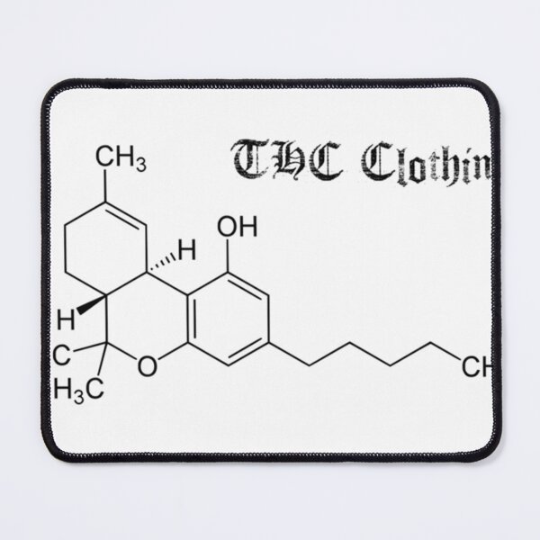 Item preview, THC Clothing - THC Molecule Essential . designed and sold by mintonleanse.