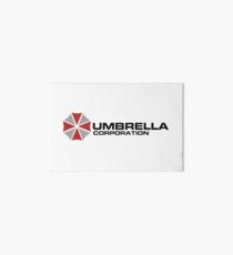 Lámina rígida Umbrella Corporation, White, Resident Evil