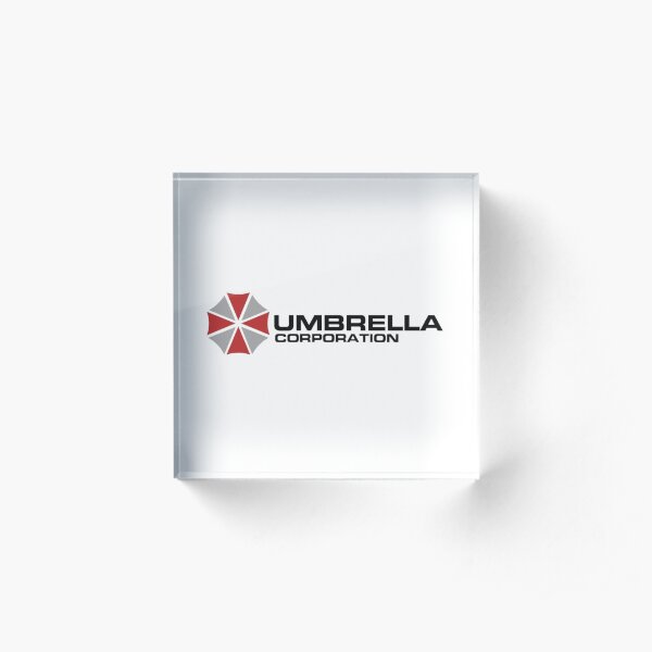 Umbrella Corporation, White, Resident Evil Acrylic Block