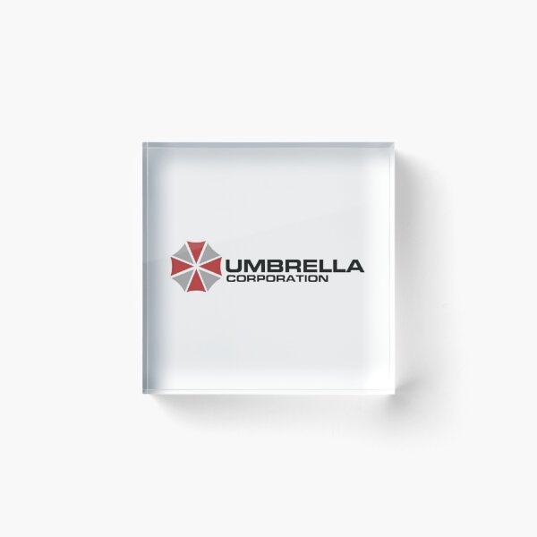 Umbrella Corporation, White, Resident Evil Acrylic Block