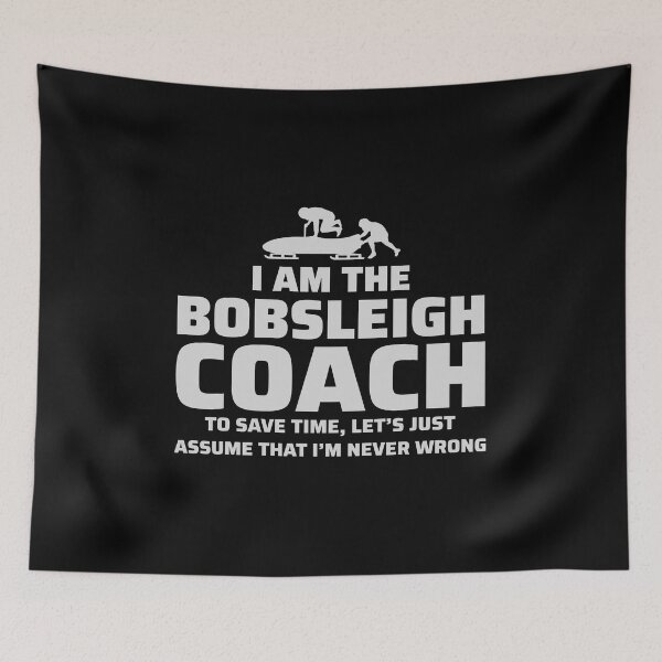 Item preview, Bobsleigh Bobsled Racing Bobsleighing Coach designed and sold by TastefulTees.