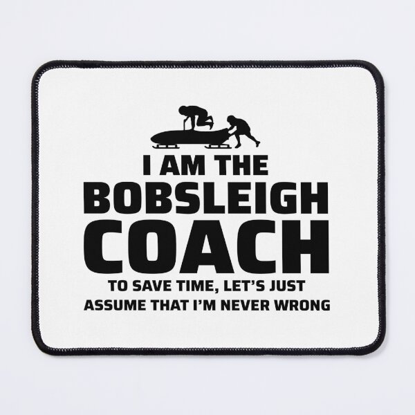 Item preview, Bobsleigh Bobsled Racing Bobsleighing Coach designed and sold by TastefulTees.