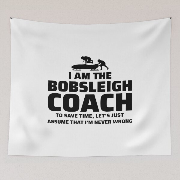 Item preview, Bobsleigh Bobsled Racing Bobsleighing Coach designed and sold by TastefulTees.