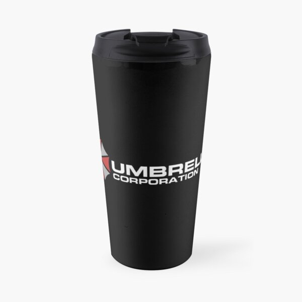 Umbrella Corporation, Black, Resident Evil Travel Coffee Mug