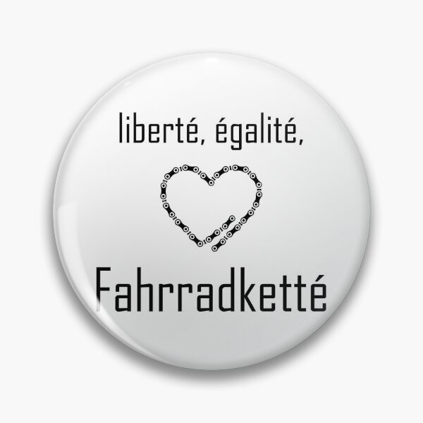 Item preview, liberté, egalité, bicycle chain - black designed and sold by Hans-Rollschuh.