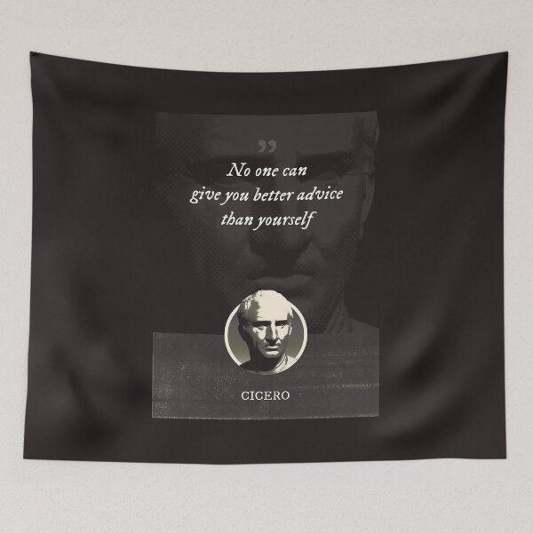 Item preview, Marcus Tullius Cicero - No one can give you better advice than yourself designed and sold by Syahrasi.