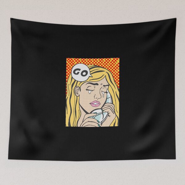 Item preview, Break-Up Pop Art (Denny) Sticker designed and sold by rikazr6sr1.
