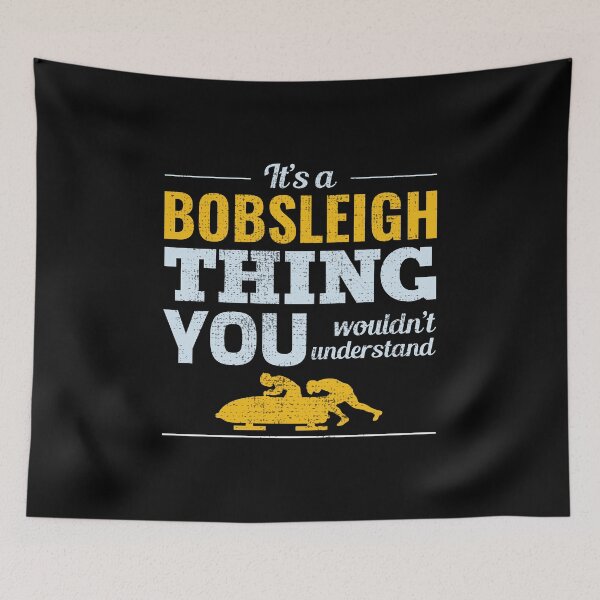 Item preview, Bobsleigh Bobsled Racing Bobsleighing Winter Sport designed and sold by TastefulTees.