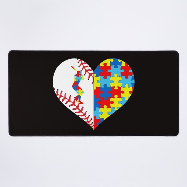 Item preview, Autism Support Baseball - Puzzel Basebal - Autism Awareness designed and sold by mad art.