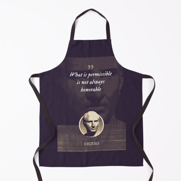 Item preview, Marcus Tullius Cicero - What is permissible is not always honorable designed and sold by Syahrasi.