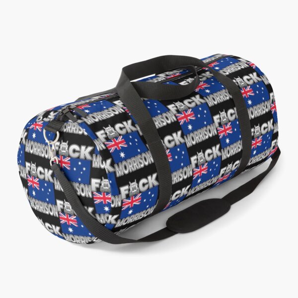 Item preview, FREEDOM CONVOY AUSTRALIA - FREEDOM RALLY AUSTRALIA FLAG HEARTS DESIGN WHITE LETTERS F-CK MORRISON designed and sold by Jeanetteandsons.