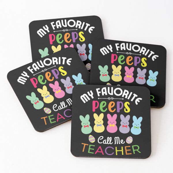 Item preview, My Favorite Peeps Call Me Teacher (Teacher Easter Gift) designed and sold by i-longmanshop.