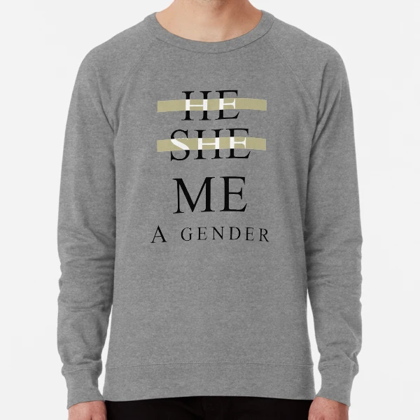 Gender sweatshirt clearance