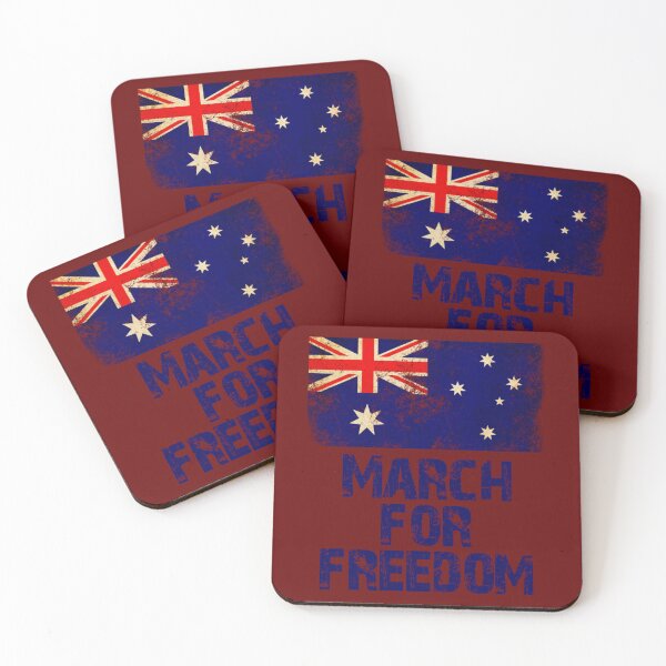 Item preview, Freedom convoy Australia  March for freedom   designed and sold by Jeanetteandsons.
