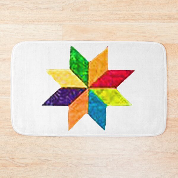 Item preview, Star quilt, quilt pattern, Pennsylvannia dutch quilt, Lancaster PA, Amish quilt, colorful quilt, colorful star,  designed and sold by Nostrathomas66.