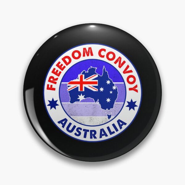 Item preview, Freedom convoy Australia circle, retro vintage, Australia flag   designed and sold by Jeanetteandsons.