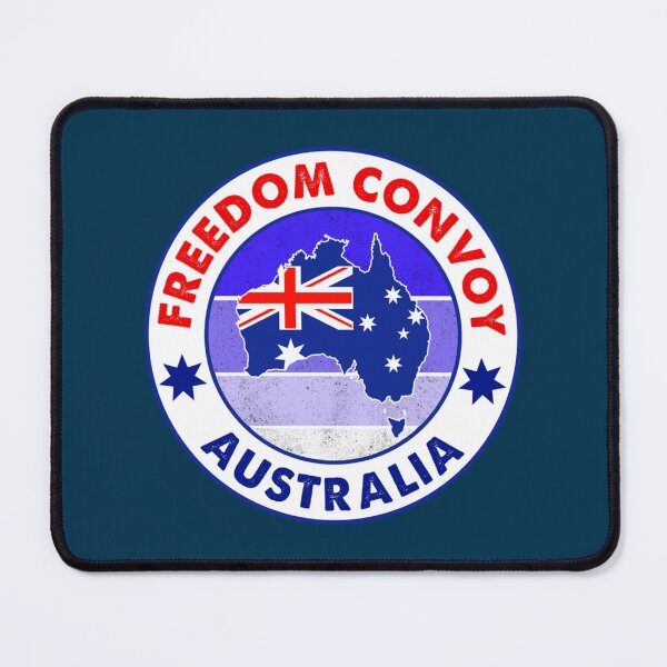 Item preview, Freedom convoy Australia circle, retro vintage, Australia flag designed and sold by Jeanetteandsons.
