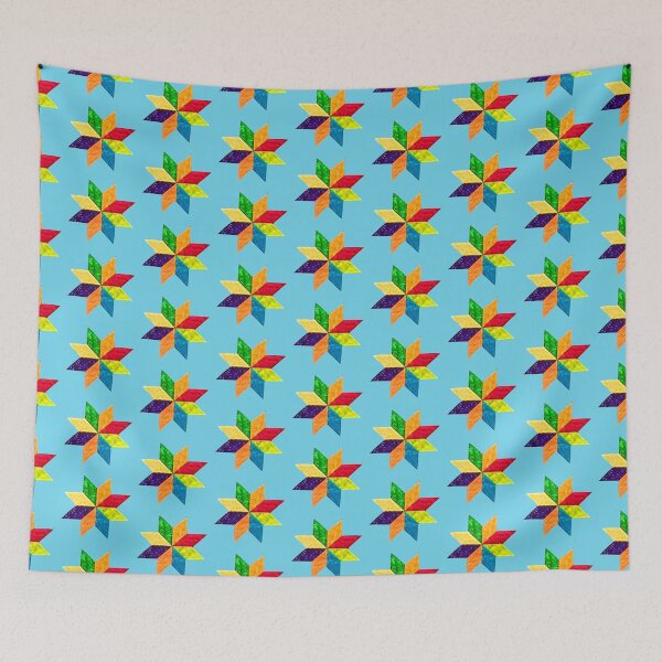 Item preview, Star quilt, quilt pattern, Pennsylvannia dutch quilt, Lancaster PA, Amish quilt, colorful quilt, colorful star,  designed and sold by Nostrathomas66.