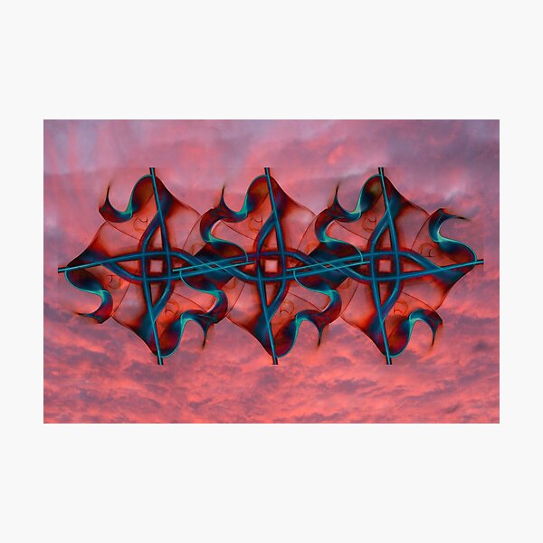 Item preview, Fiery Delicate Ribbons designed and sold by GeordieBoi.