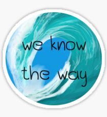 "Wir kennen den Weg" (Kreis) Sticker