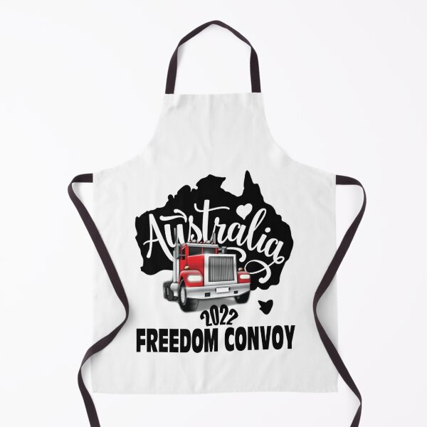 Item preview, Freedom Convoy Australia 2022  Truck with Australian Continent      designed and sold by Jeanetteandsons.