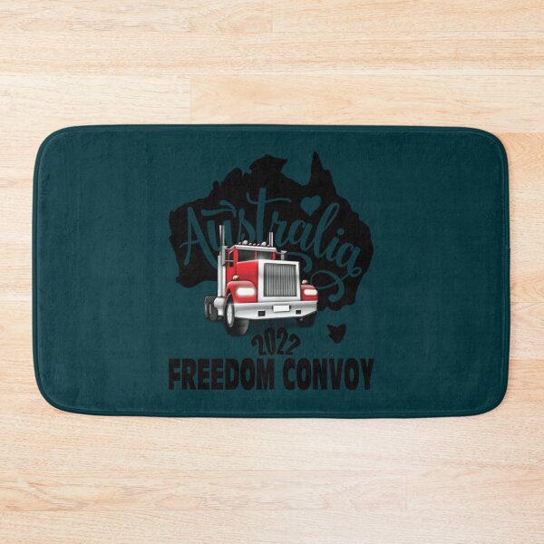 Item preview, Freedom Convoy Australia 2022  Truck with Australian Continent      designed and sold by Jeanetteandsons.