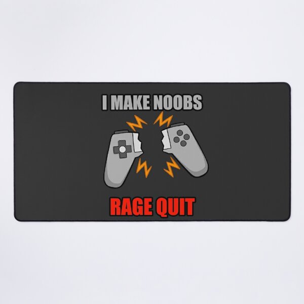 I make noobs rage quit Sticker for Sale by RedaDHB