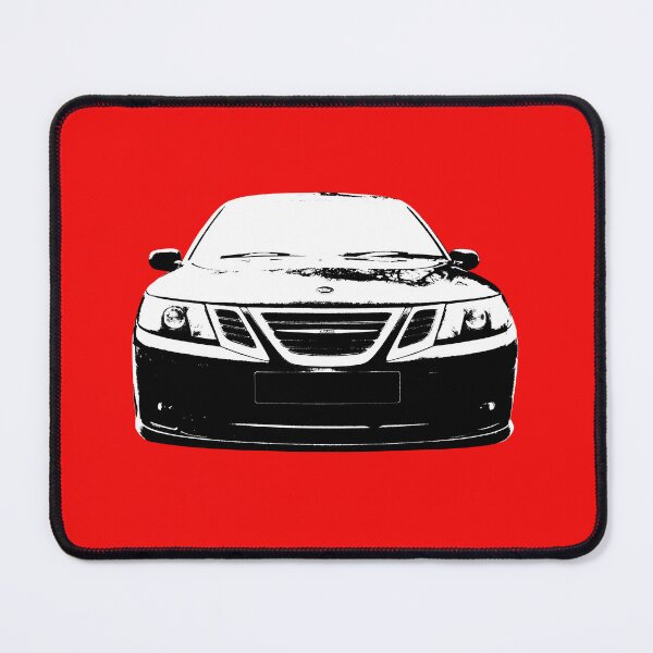 Item preview, Saab 9-3 2nd generation classic car black/white monoblock designed and sold by soitwouldseem.