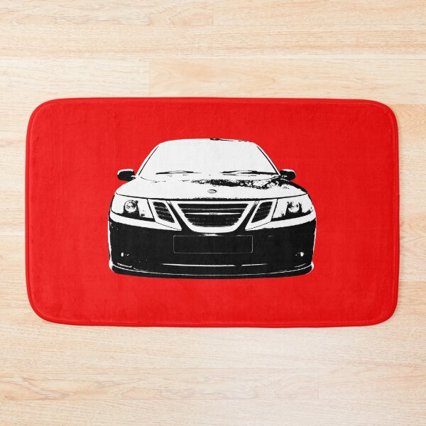 Item preview, Saab 9-3 2nd generation classic car black/white monoblock designed and sold by soitwouldseem.