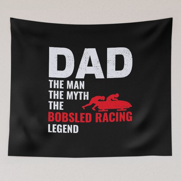 Item preview, Bobsleigh Bobsled Bobsleighing Dad Fathers day designed and sold by TastefulTees.
