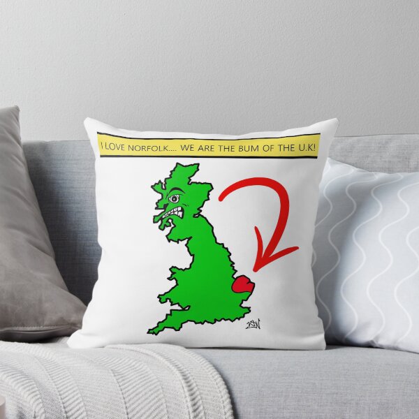 Item preview, I Love Norfolk, We Are The Bum of The U.K! designed and sold by Vincent J. Newman.